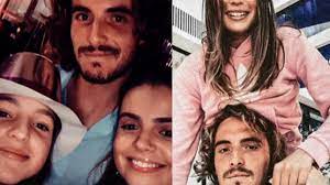 A greek professional tennis player, stefanos tsitsipas is the youngest player ranked in the top 10 by the atp (association of tennis professionals). Tsitsipas And His Happy Birthday To His Sister Elisavet With His Girlfriend Theodora Tennis Tonic News Predictions H2h Live Scores Stats