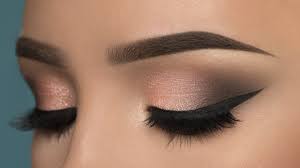soft rosy smokey eye makeup tutorial