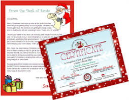 A free printable nice list certificate, signed by santa himself. Printable Letter From Santa And Nice List Certificate Other Files Patterns And Templates