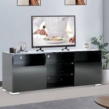 Tv Console Storage Cabinet With 3