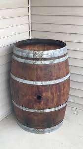 30 gallon used whiskey barrel buffalo