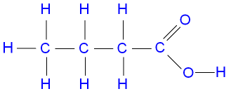 structural formula of carboxylic acids