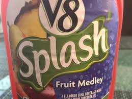 v8 splash fruit medley nutrition facts