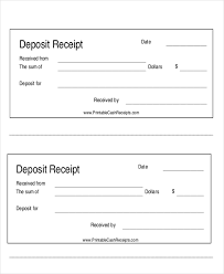 7 Payment Receipt Form Examples In Word Pdf