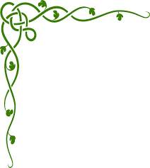 green vine border clip art at vector