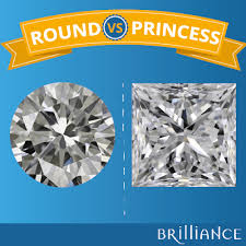 Princess Cut Diamond Vs Round Cut Diamond A Buyers Guide