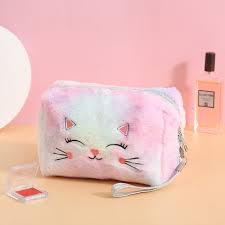 rainbow cat makeup bag best kawaii
