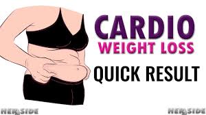 easy cardio exercise to lose weight fast her side weight loss workout