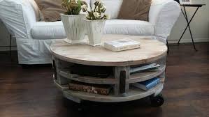 Diy Pallet Round Coffee Table Plans