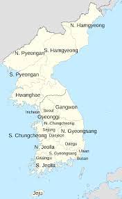 South korea has 9 provinces and 7 metropolitan cities. Provinces Of South Korea Wikipedia