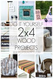 Take two pieces of 1×4 lumber (any scrap lumber will do) and create some simple, cheap and useful brackets on the wall. Do It Yourself 2x4 Wood Projects Diy Beautify Creating Beauty At Home