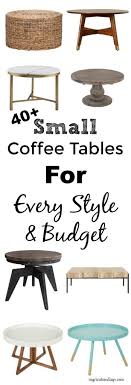 Small Coffee Tables For Every Style
