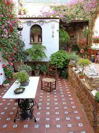 Mexican Patio Patio Spanish Style Homes