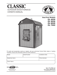 Owner S Manual Central Boiler