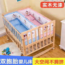 removable twin baby crib patchwork bed