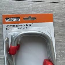 Universal Hook 7cm Pack Of 4 New