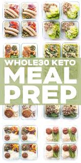 22 whole30 keto meal prep lunches