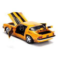 Shop for old camaro bumblebee toy online at target. Jada Toys Studio Series Transformers Bumblebee 1977 Chevy Camaro Collectible Diecast Model Car Shirt Chic