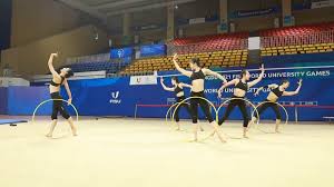 rhythmic gymnasts want to show chinese