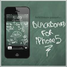 Blackboard For Iphone 5 By Imn0tinsane
