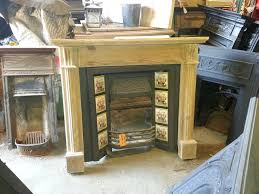 Cast Iron Victorian Antique Fireplace