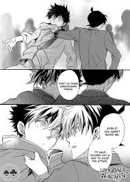 Detective Conan Fanfiction Kaito Kid Kiss Shinichi - KIDRIZI