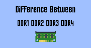 Difference Between Ddr1 Ddr2 Ddr3 Ddr4 Ahirlabs