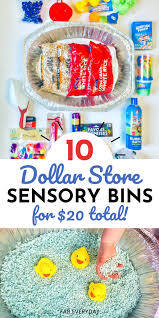 budget diy sensory bins for toddlers