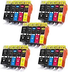 Wolfgray 25 Pack Compatible Ink For Pgi 225 Cli 226 Canon