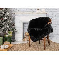 new zealand rectangular sheepskin rug