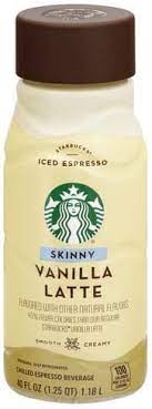 starbucks chilled skinny vanilla