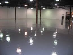 industrial epoxy floor painting