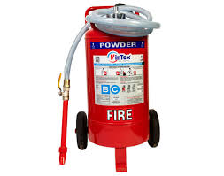 dry powder type fire extinguishers