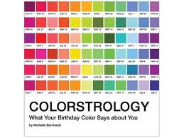 Colorstrology What Your Birthday Color Says About You