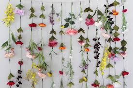 Flower Wall Garlands Are Trending On