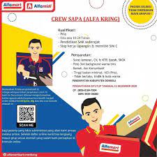 The 12th unikom virtual career day's 2021 posisi : Lowongan Kerja Crew Store Gudang Crew Sapa Alfamart Penempatan Pati Kudus Rembang Dan Domisili Lowongan Rembang