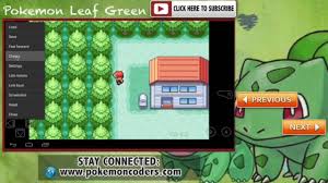pokemon leaf green walk through walls