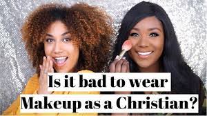 wear makeup as a christian