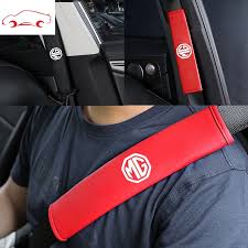 Car Seat Belt Cover Universal Leather
