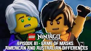 Ninjago Sons of Garmadon: Episode 81 - Game of Masks American and  Australian Differences! - YouTube