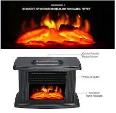 1000w Desktop Mini Electric Fireplace