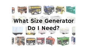 What Size Generator Do I Need For My House Generator