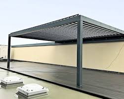 China Outdoor Louver Roof Patio Cover