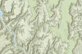 custom 3d topography raised relief map