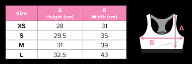 28 Right Pink Sports Bra Size Chart