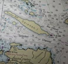 Cactus Islands Spieden Island Sentinel Island Chart
