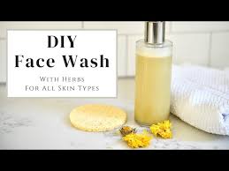 diy face wash for all skin types you