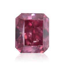 0 50 Carat Fancy Vivid Pink Diamond 3p Radiant Shape I1 Clarity Argyle Gia Sku 253769