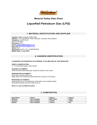 material safety data sheet lpg 58kb pdf