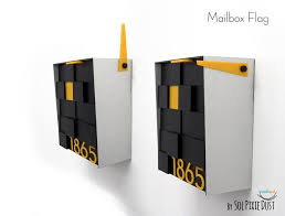 Modern Mailbox Wall Mount Mailbox